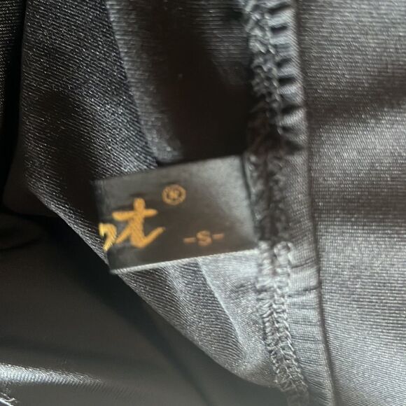 Very simple long black dress/Size S - Picture 7 of 13